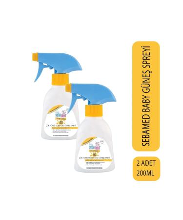 Sebamed Baby Multi-Protection Sun Spray Spf50 200 ml 2 Pieces