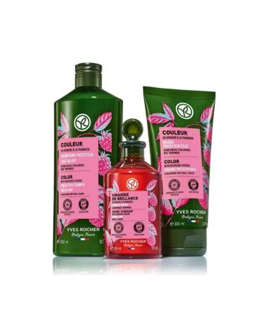 Yves Rocher Raspberry Hair Vinegar / Tonic - Normal Hair / Brillance 150 ml - Buy Online on GoSupps.com