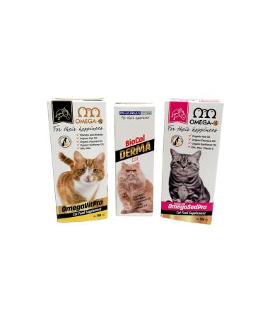 PharmaSed Biocol for Cats + OmegaSedPro + OmegaVitPro