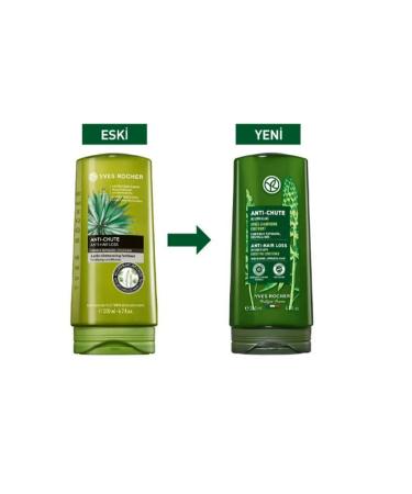 Yves Rocher Prebiotic Conditioner - Against Hair Loss / White Lupine and Agave 200ml - Buy Online on GoSupps.com