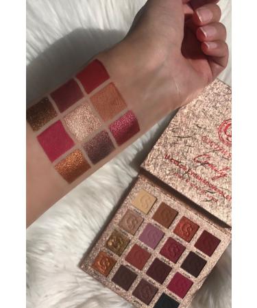 Cocosh She Comely Eyeshadow 16 Color Eyeshadow Palette High Pigmentation Non-Clumping Easy Blending - Buy Online on GoSupps.com
