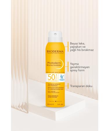 Bioderma PHOTODERM SUN MIST SPF50+ HIGH PROTECTION MOISTURIZING BODY SUN CREAM 150 ML PSSN1848 - Buy Online on GoSupps.com