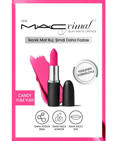 Mac CANDY YUM YUM - MOISTURIZING EFFECT LIPSTICK 3.5 G - -LIPSTICK DEMBA3193