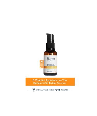 The Purest Solutions Brightening and Tone Equalizing Vitamin C Care Serum 30 ml Ascorbic Acid & Ferulic Acid 0.5%