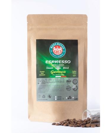 Mare Mosso Caffe Vendite Genova Espresso Coffee 250 Gr. & Moka Pot (Red) 1st Set - Buy Online on GoSupps.com