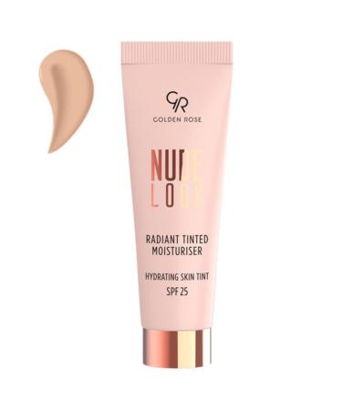 Golden Rose Nude Look Radiant Tinted Moisturizer Spf25 01 32 ml