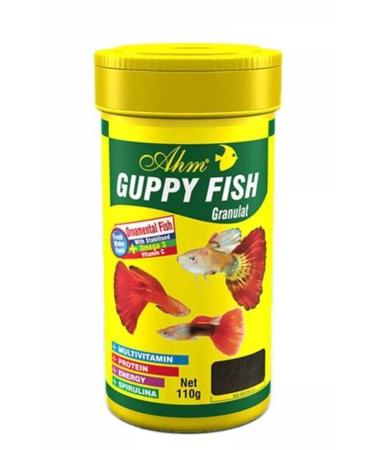 Ahm Guppy Granular Food 250 Ml Fish Food