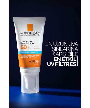 La Roche Posay ANTHEL OS UVMUNE SPF+50 SK N BR GHTEN NG HIGH PROTECTION FAC AL SUNSCREEN PSSN1772 - Buy Online on GoSupps.com