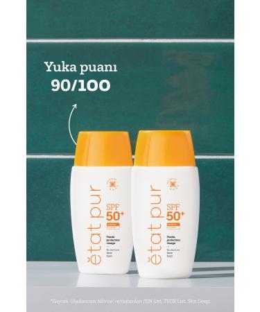 Etat Pur HIGH PROTECTION FACE SPF50+ SUN CREAM WITH 100% MINERAL FILTER 40ML LIGHT SKIN PSSN1700 - Buy Online on GoSupps.com