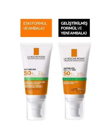 La Roche Posay ANTHEL OS O L CONTROL GEL CREAM SPF50+FAC AL SUNSCREEN O LY AND COMB NAT ON SK N 50ML PSSN1702 - Buy Online on GoSupps.com