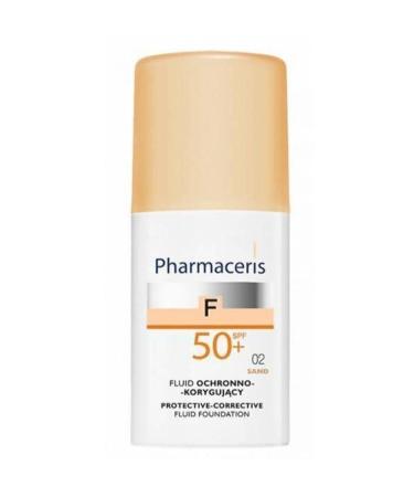 Pharmaceris SPF 50+ SAND 02 PROTECTIVE SKIN BR GHTEN NG CORRECTIVE FOUNDATION FLU DE 30 ML PSSN1710