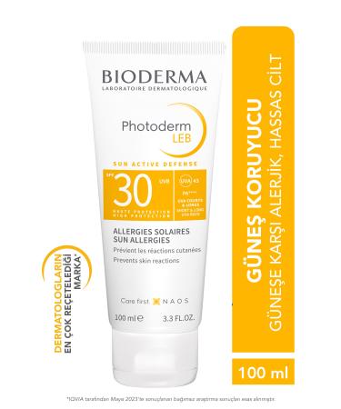 Bioderma PHOTODERM LEB SENSITIVE SKIN ANTI-SUN ALLERGY SUN CREAM IN GEL FORM 100 ML PSSN1657