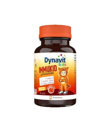 Dynavit Kids Immukid Gummies 60 Pieces Chewable Form