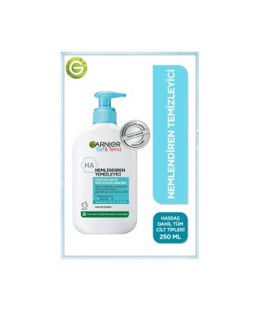 Garnier Pure & Clean Moisturizing Cleansing Facial Cleansing Gel 250 Ml