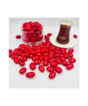 Goltiva RED ALMOND DRAGEE NET /250 - Buy Online on GoSupps.com