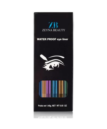 ZEYNABEAUTY 12 Color Neon Oil Eyeliner Set - Buy Online on GoSupps.com