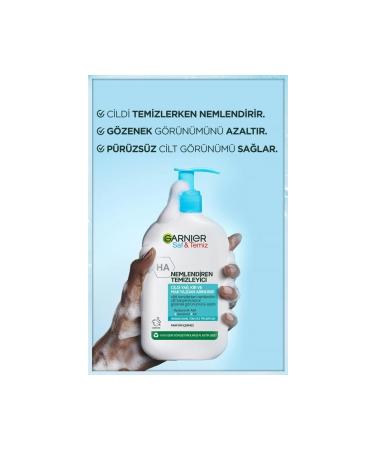 Garnier Pure & Clean Moisturizing Cleansing Facial Cleansing Gel 250 Ml - Buy Online on GoSupps.com