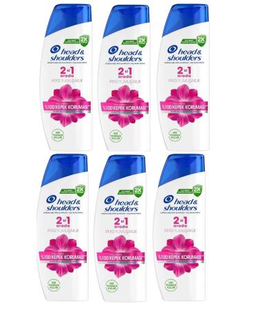 Head And Shoulders Head & Shoulders 330 Ml Shampoo 2-1 Silky Softness X 6 Pieces