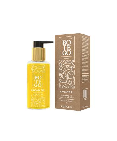 botegohair Botego Milano Argan Oil & Keratin Moisturizing Repair Care Serum 100 ml - Buy Online on GoSupps.com