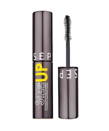 SEPHORA COLLECTION LONG LASTING WATERPROOF SIZE UP EYELASH VOLUMIZER TRAVEL SIZE ULTRA BLACK MASCARA 5 ML DEMBA3249
