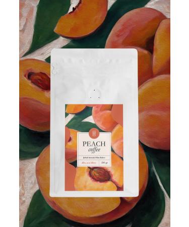 Mim and More Peach Coffee Peach Flavored Coffee Filter Coffee 200 Gr - Buy Online on GoSupps.com