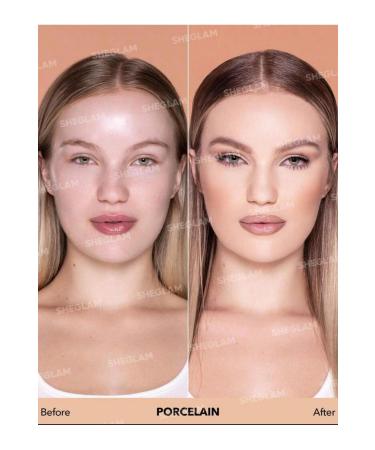 SHEGLAM Complexion Pro Long Lasting Breathable Matte Foundation-Porcelain - Buy Online on GoSupps.com