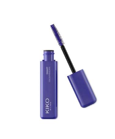 KIKO Smart Colour Mascara 02 Electric Blue Panoramic volume effect colour mascara