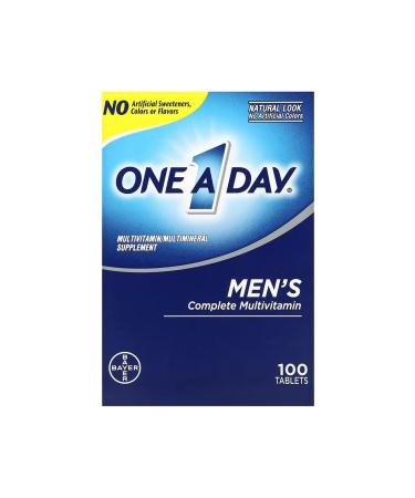 Bayer One A Day Men's Complete Multivitamin 100 Tablets