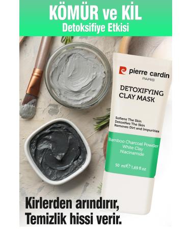 Pierre Cardin Blackhead Acne and Pimple Anti-Pore Purifying Face Care Mask 50 ml - Buy Online on GoSupps.com