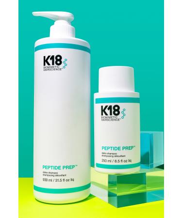 K18 PEPTIDE PREP Detox Shampoo 930 ml - Buy Online on GoSupps.com