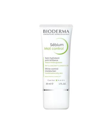 Bioderma Sebium Mat Control Anti-Shine Skin Care Cream for Combination Oily and Acne Prone Skin 30ml