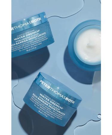 PETER THOMAS ROTH Water Drench Hyaluronic Cloud Rich Barrier Moisturizer 50 ml - Buy Online on GoSupps.com