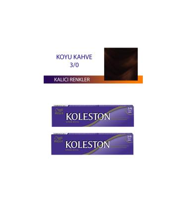 nina zone 2 Single Tube Hair Dye Dark Brown 3/0