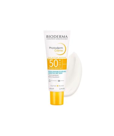 Bioderma Photoderm Cream SPF50 Face Sunscreen Without White Marks and Oily Layer 40ml