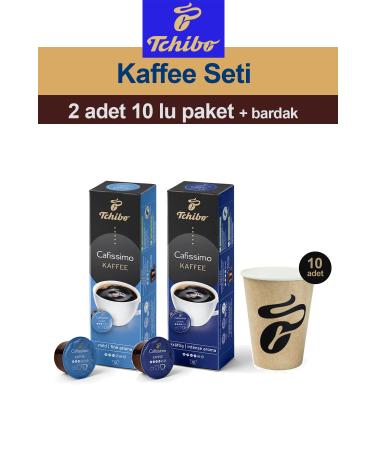 Tchibo Cafissimo Coffee Fine - Intense Aroma 2x10 Capsule Coffee Tchibo Cup