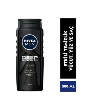 NIVEA Men Deep Dimension Shower Gel 500ml