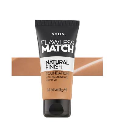 Avon Flawless Match Natural Liquid Foundation Spf20 30 Ml. Shell 235P