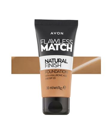 Avon Flawless Match Natural Liquid Foundation Spf20 30 Ml. Sun Beige 320G