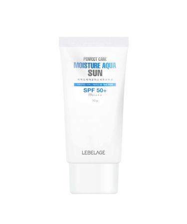 LEBELAGE Water Based Moisturizing Sun Cream Perfect Care Moisture Aqua Sun Cream Spf 50 Pa - Buy Online on GoSupps.com