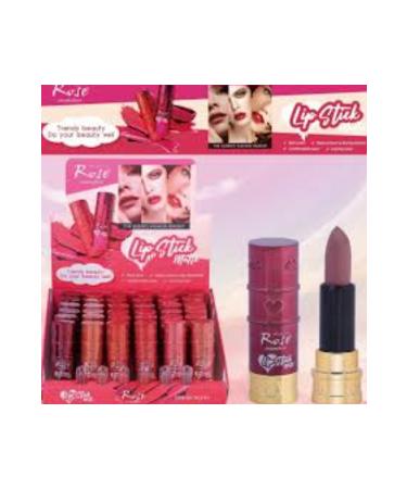 Rose Matte Lip Stick Lip Gloss