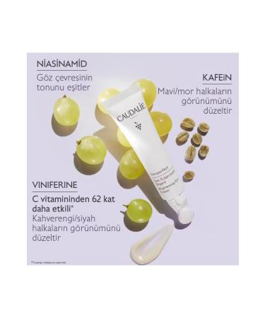 Caudalie Vinoperfect Brightening Eye Cream 15 ml - Buy Online on GoSupps.com