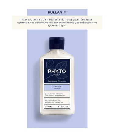 Phyto Douceur Softness Shampoo Natural Content Daily Care Shampoo 250 ml - Buy Online on GoSupps.com