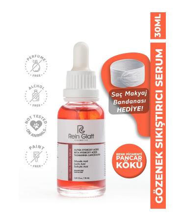 Rein Glatt Aha/bha Pore Tightening and Skin Equalizing Facial Peeling Serum