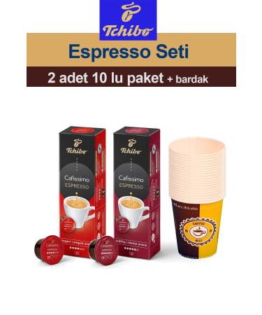 Tchibo Cafissimo Espresso Elegant Intense Aroma 2x10 Capsule Coffee