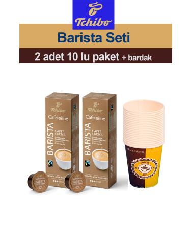 Tchibo Cafissimo Barista Caff Crema 2x10 Capsule Coffee