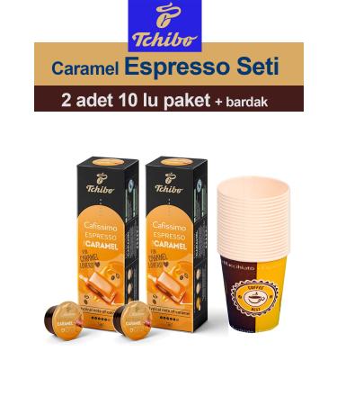 Tchibo Cafissimo Espresso Caramel 2x10 Capsule Coffee