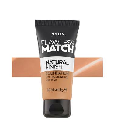 Avon Flawless Match Natural Liquid Foundation Spf20 30 Ml. Pale Pink 215P
