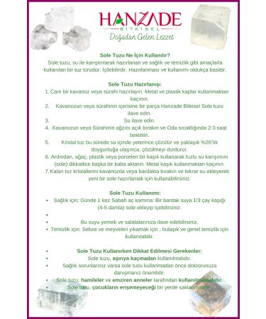 Hanzade Herbal Halite Salt Sole Salt 3 KG Transparent Clear Crystal Himalayan Halite Sole Salt - Buy Online on GoSupps.com