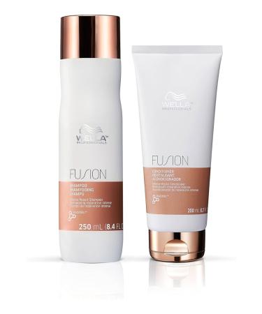 Wella PROFESSIONALS Fusion Intense Repair Repair Shampoo 250 ml and Conditioner 200 ml Duo Set CYT7