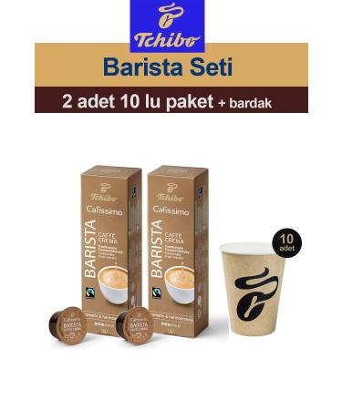 Tchibo Cafissimo Barista Caff Crema 2x10 Pieces Capsule Coffee Tchibo Cup